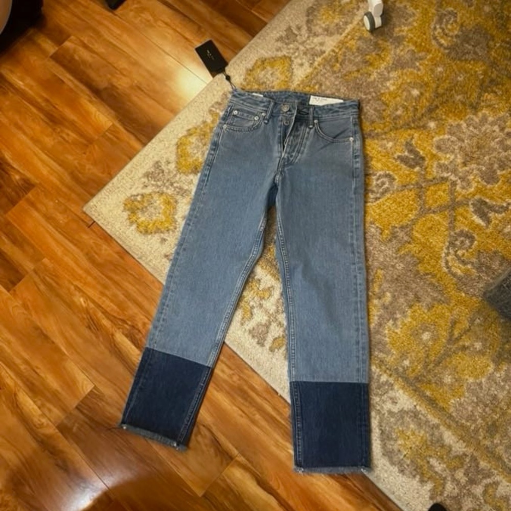 Rag & Bone Maya Two Tone Jeans size 23 *with price tags*  NEVER WORN